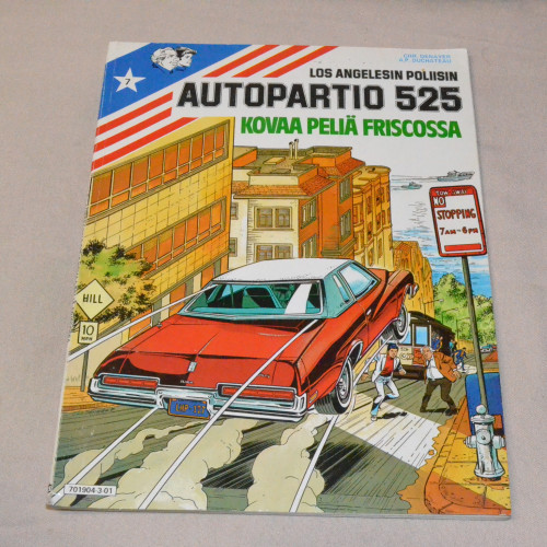 Autopartio 525 nro 07 Kovaa peliä Friscossa